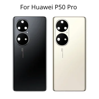 Huawei P50 Pro Baterije, Ohišje Pokrov Steklo Nazaj Zadnja Vrata Primeru Z Lepilom Za Huawei P50 Pro Telefon Pribor Za Popravilo