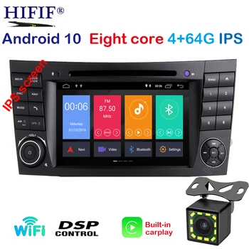 PX5 2 din Avto Monitor DVD GPS Navigacija Stereo Radio za Mercedes Benz G/E W211 Razred W463 W209 W219 volanu, Bluetooth