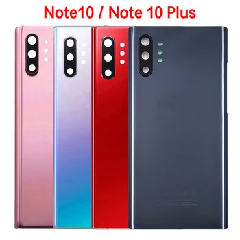 Vroče Prodaje, Za Samsung Galaxy Note10 N970F Opomba 10 Plus N975F Nazaj Pokrov Baterije, Ohišje Ohišje z Objektivom Fotoaparata Zamenjava
