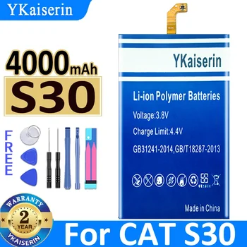 4000 mah YKaiserin Baterija za Caterpillar MAČKA S30 Bateria