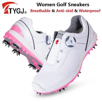 TTYGJ Mikrovlaken Nepremočljiva Golf Čevlji Ženske Anti-skid Spike Golf športni Copati Ženske Lahki Športni Čevlji za Usposabljanje Obutev
