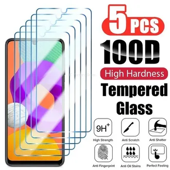 5Pcs Kaljeno Steklo Za Xiaomi Redmi Opomba 10 11 12 9 8 7 Pro Plus 5G 11S 10S 9S Screen Protector za Redmi 10 9 10C 9C 9A Stekla