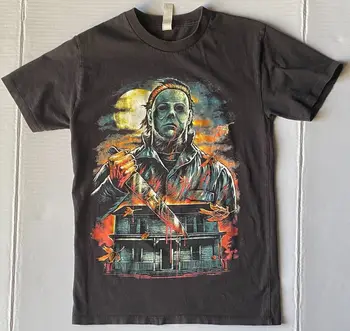 Halloween Michael Myers Shirt Velikost Majhna John Carpenter dolgimi rokavi