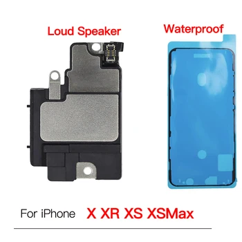 Glasen Zvočnik, Zamenjava Za iPhone X XR XS Max Obroč Zumer In Nepremočljiva Trak