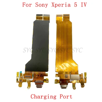 Polnjenje prek kabla USB Priključek Flex Kabel Za Sony Xperia 5 IV polnilni Priključek Odbor rezervnih Delov