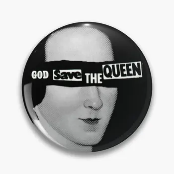 God Save The Queen Anne Boleyn Mehko Gumb Pin River Pin Smešno Broška Ustvarjalne Kovinski Ljubek Modni Nakit Dekor Darilo Značko