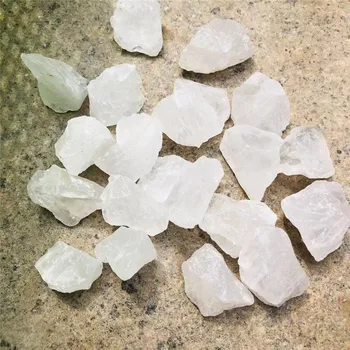 50 g Surovega Zemeljskega Jasno Belega Kremena Kamen Reiki Healing Aromaterapija Kristalno Mineralni Kamen, Zrno Žetonov